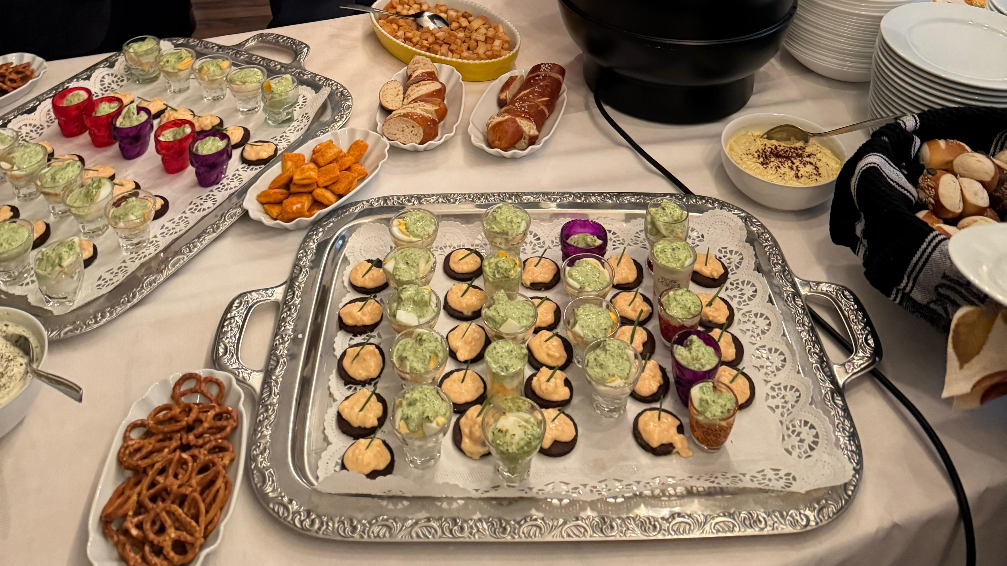 Leckeres Fingerfood im Kuhtelier in Karben